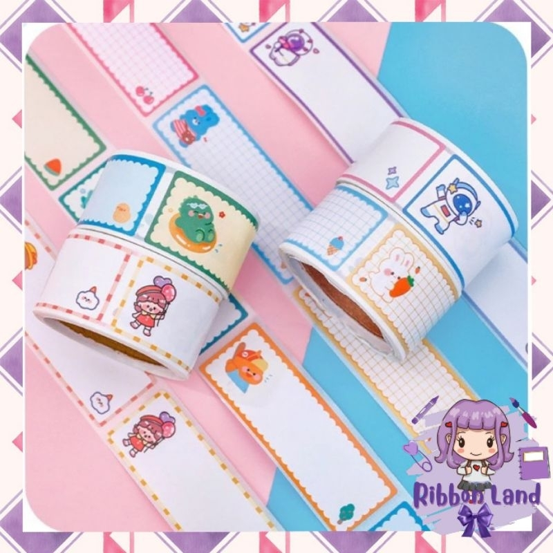 

Kakamoe - (Isi 60) Label Kertas Stiker Tulis Nama Serbaguna Praktis Penanda