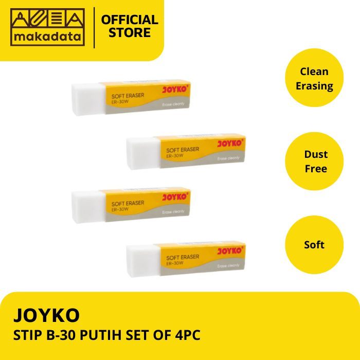 

JOYKO STIP / PENGHAPUS B-30 PUTIH SET OF 4 MURAH