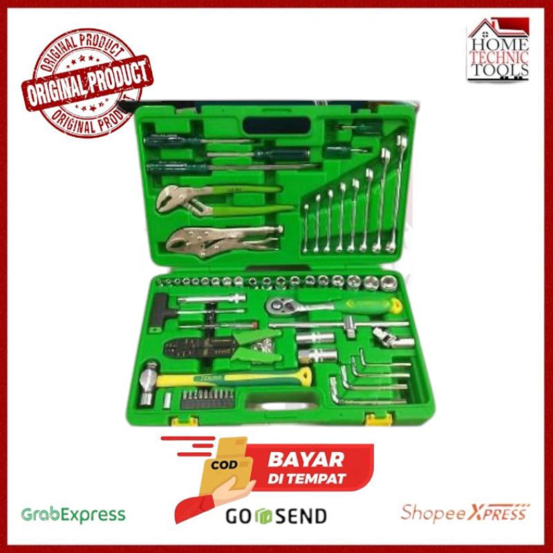 TEKIRO MECHANIC TOOLS 100 PCS - TOOL SET 100 PCS LENGKAP