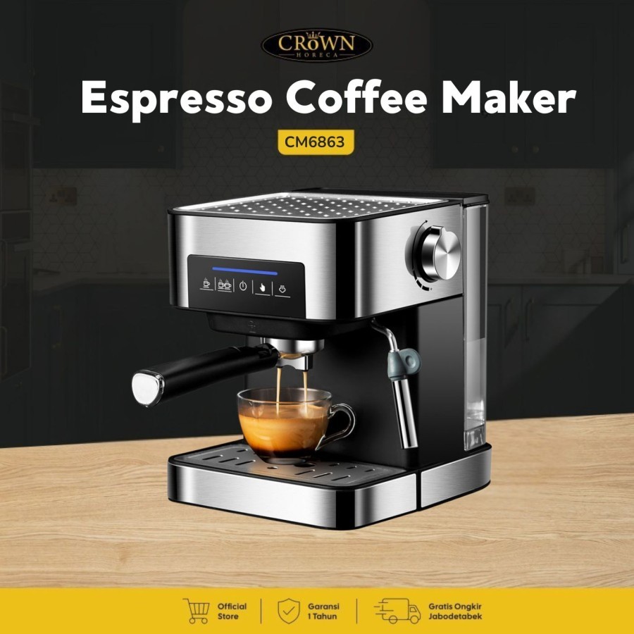 CM6863 Espresso Coffee Maker - Crown Horeca