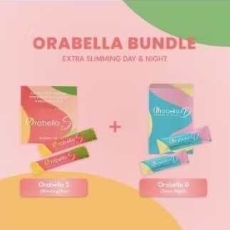[Ready Stock] ORABELLA BUNDLE EXTRA SLIMMING DAY & NIGHT (SLIMMING + DETOX)