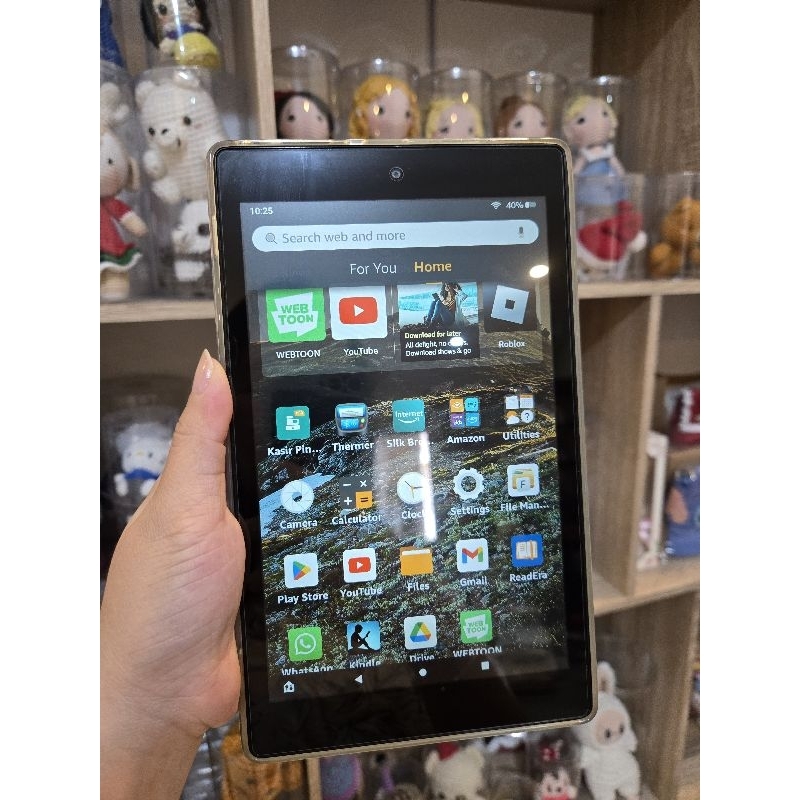 Amazon Kindle Fire Tab HD 8 - Android Ereader bukan eink PRELOVED MULUS