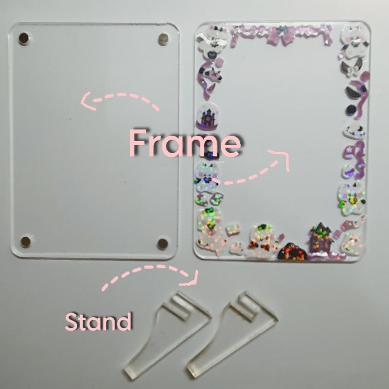 Acrylic Frame Photo/Photocard