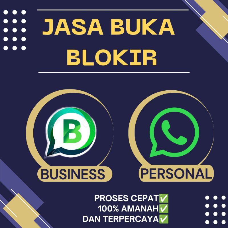 Jasa Buka Blokir Wa | fast respon
