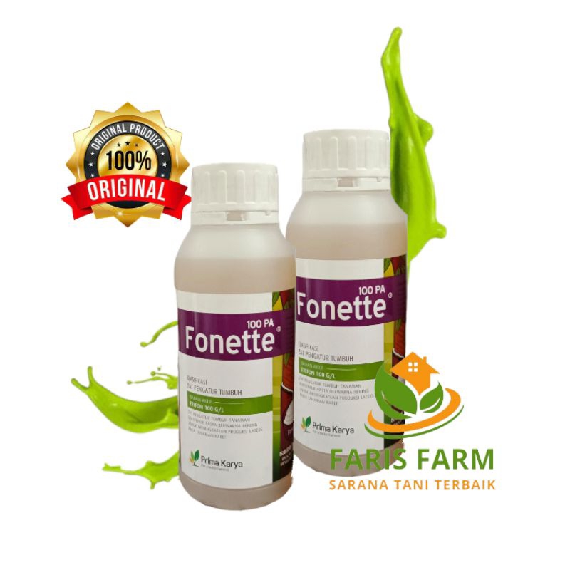 Nutrisi OLES karet Fonette 100PA (oles karet) 500 ml -Meningkatkan produksi getah karet
