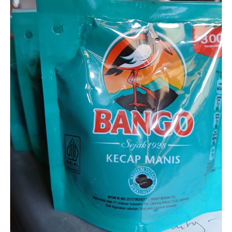 

KECAP MANIS BANGO REFILL 60ml 1 DUS ISI 48 PCS 3000an