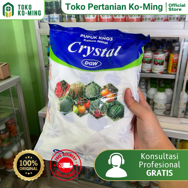 PUPUK KNO3 Kalium Nitrat Crystal - DGW - 2 KG - KRISTAL