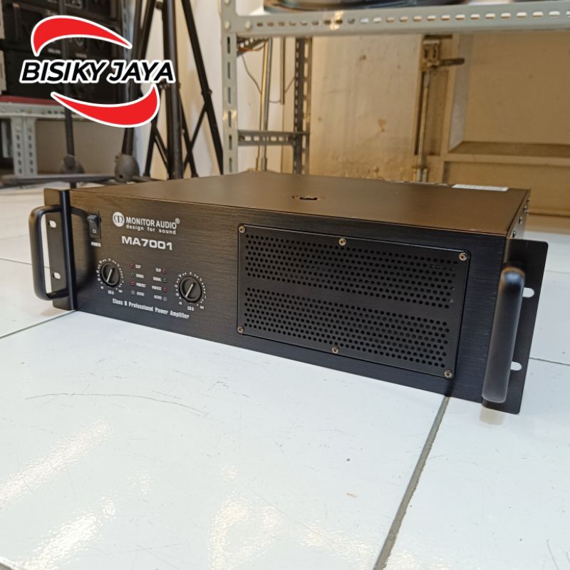 Power 2 channel Monitor Audio MA 7001 Original Power MA-7001 Monitor Audio Power Audio Monitor Audio