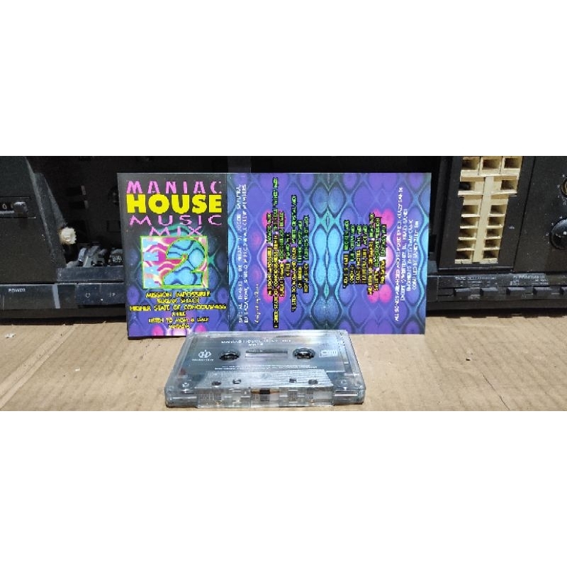 kaset pita Maniac house music mix