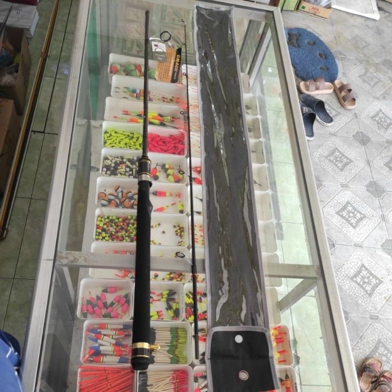 Stik rod pancing FUJI DRACO ukuran 150