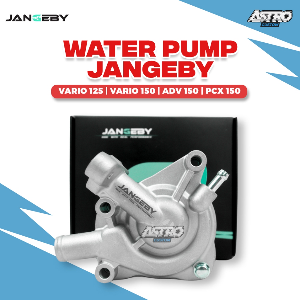 Water Pump Jangeby KWN Vario 125 150 PCX 150 ADV 150 Waterpump Pompa Air Upgrade CVT Racing