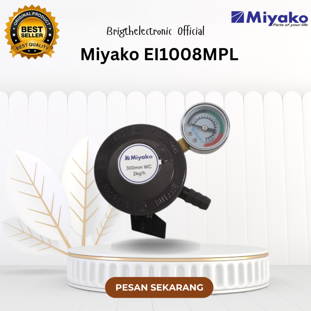 KEPALA REGULATOR MIYAKO  SELANG GAS RM201M/RM-201-M/RM-201M/RM 201 M/RM 201M/RM-201 M/MIYAKO REGULAT