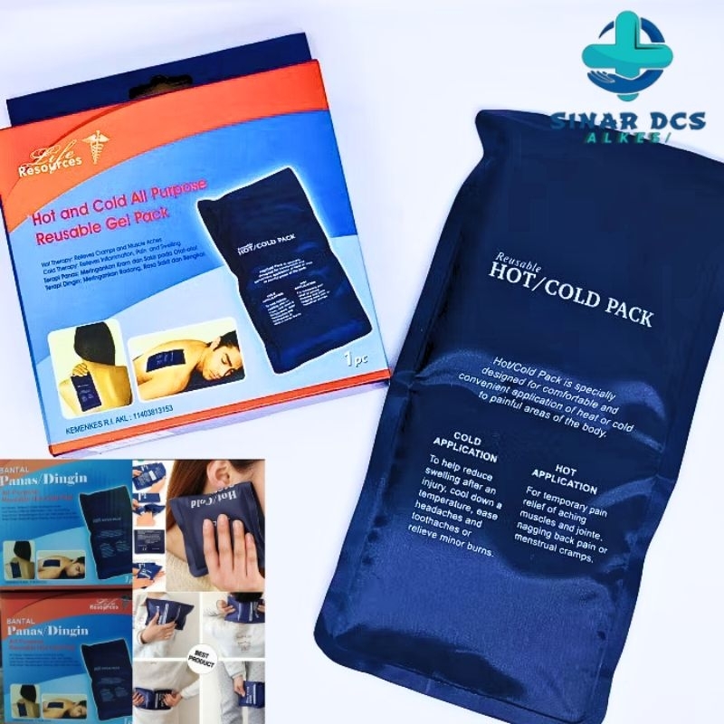 Life Resources Hot and Cold Pack Gel Kompres Panas Dingin