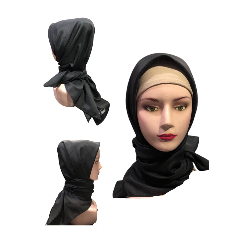 Kerudung segi empat / serudung persegi paris premium / kerudung paris premium