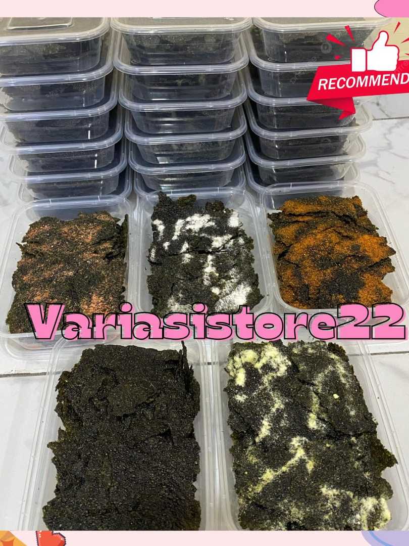 

NORI RUMPUT LAUT PANGGANG REPACK BOX 500ML PRODUK UMKM