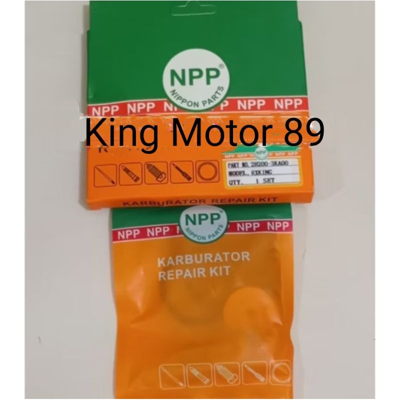 Repairkit parkit spuyer dalaman karbu karburator rx-king original npp