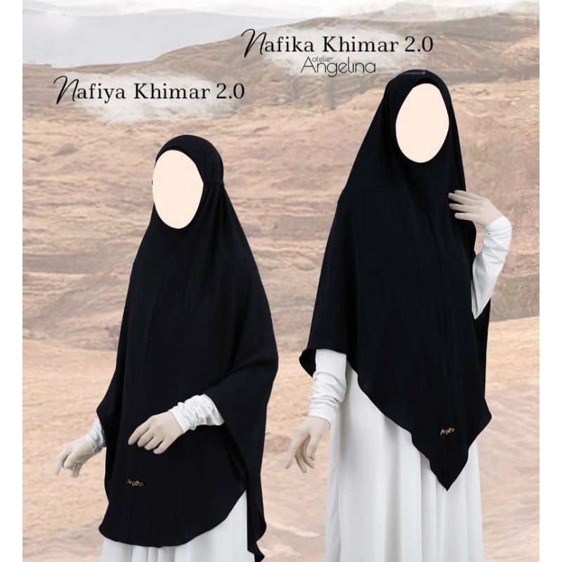 Nafiya & Nafika khimar 2.0 Atelier Angelina (FREE CADAR)