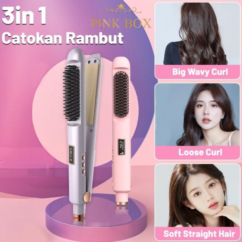 Ready | KUCUU 3 in 1 Hair Straightener