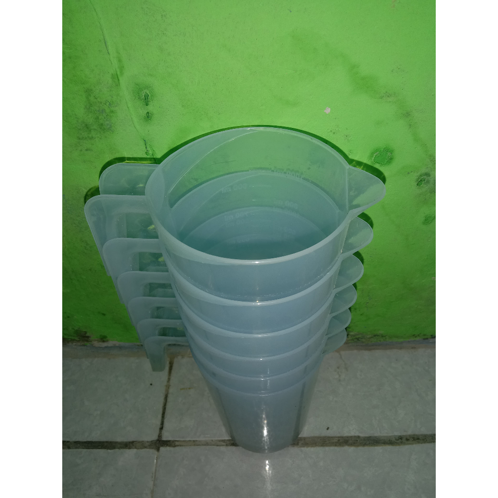 teko takaran/teko takaran plastik/teko takaran 1000ml/teko takaran air/teko air