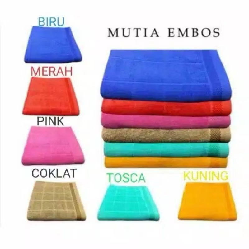 Handuk Mutia Emboss Jumbo