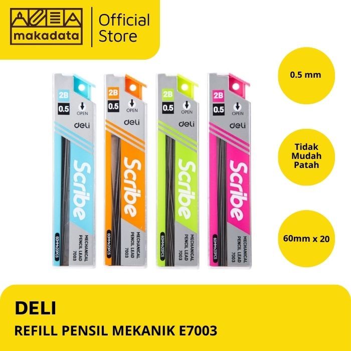 

DELI REFFIL PENSIL MEKANIK E7003 (1 PCS)