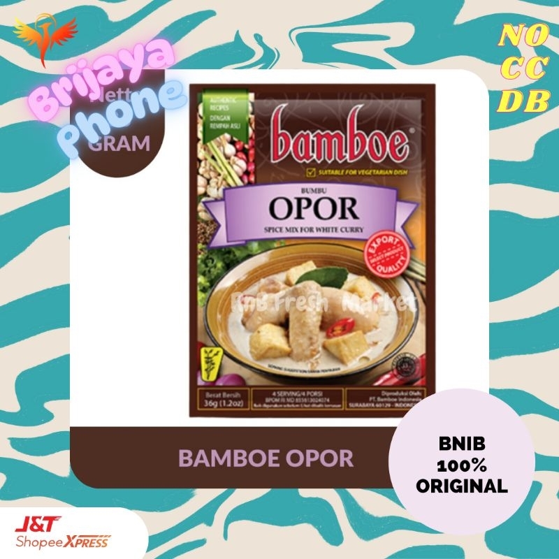 

Bamboe Bumbu Opor 36 gr
