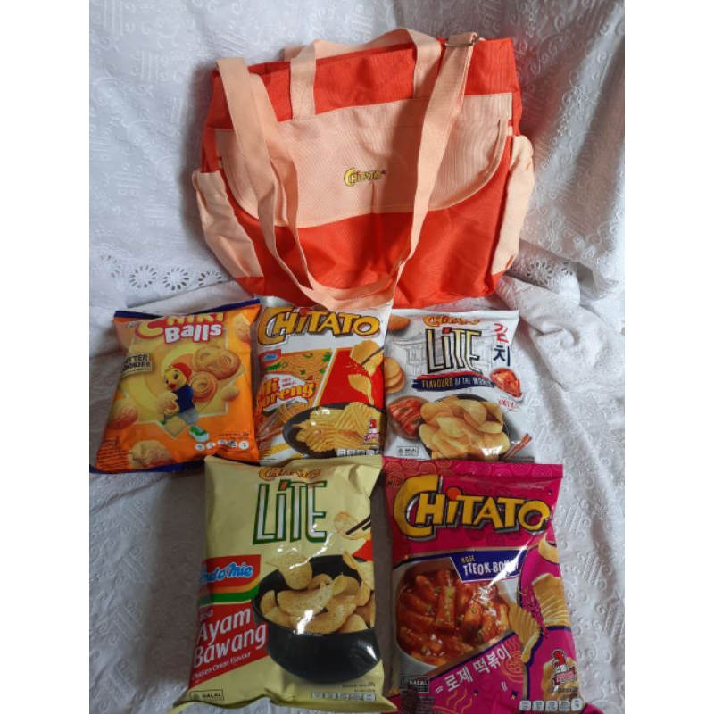 

CHITATO PAKET ISI 5 PCS MIX (FREE TAS)