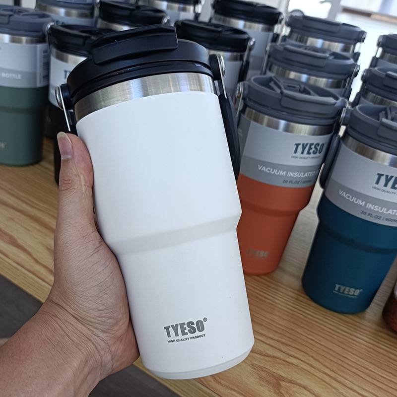 ORIGINAL TYESO Botol Minum Tyeso White 600ml