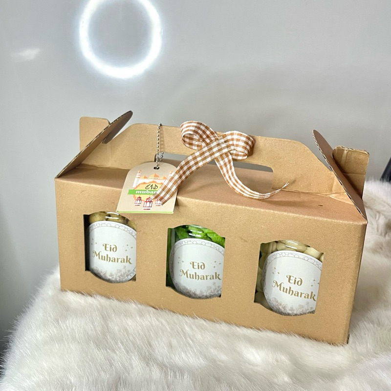 

Hampers snack jar low box isi 3