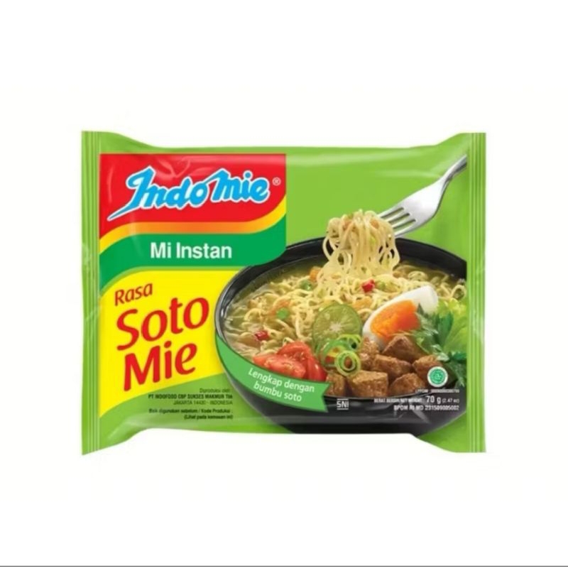 

Mie Instan Indomie Rasa Soto Mie