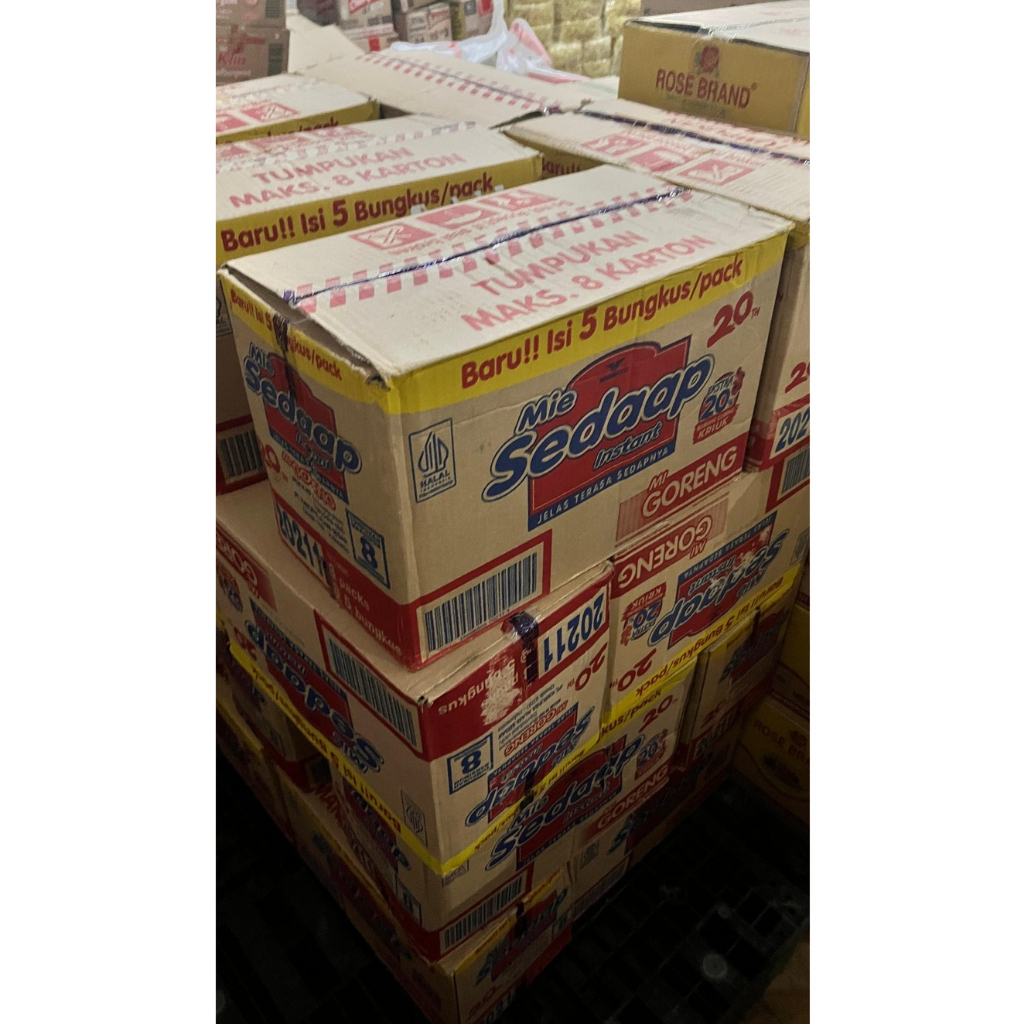 

Mie Sedaap Mie Instan Goreng 40 x 90 gr