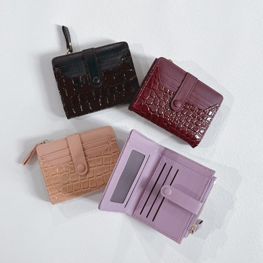 Celine Wallet / Dompet Wanita / Dompet kekinian / Dompet Kartu custom nama / Dompet Kartu Lipat Wani