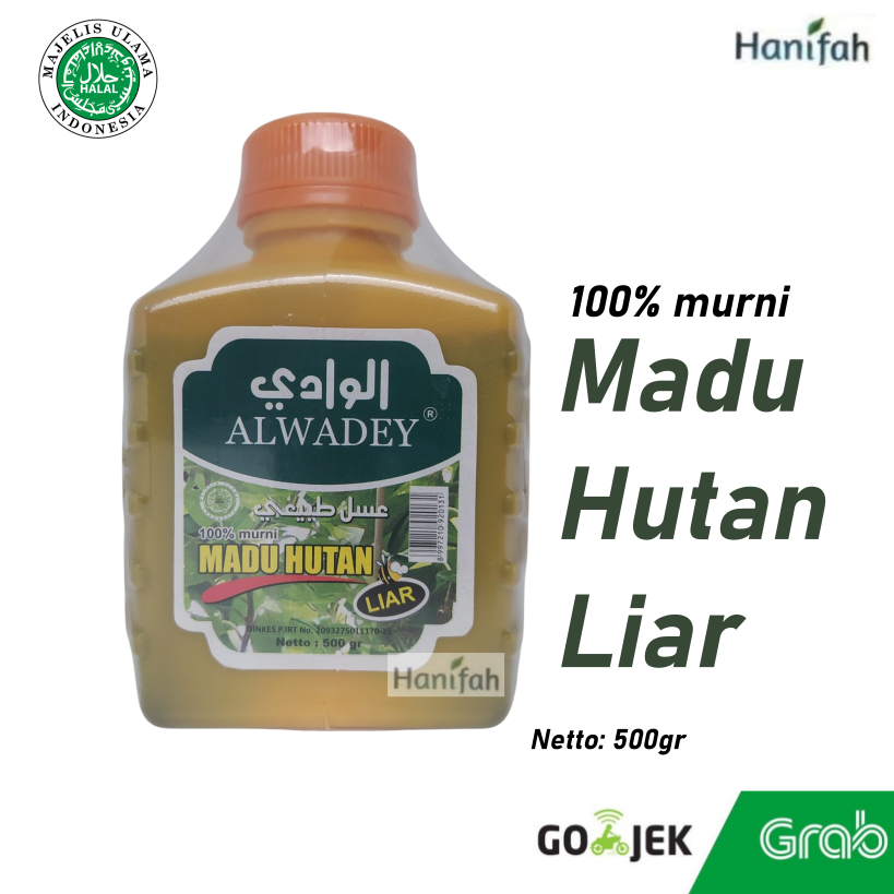 

Madu AlWadey Hutan Liar 500gr Murni