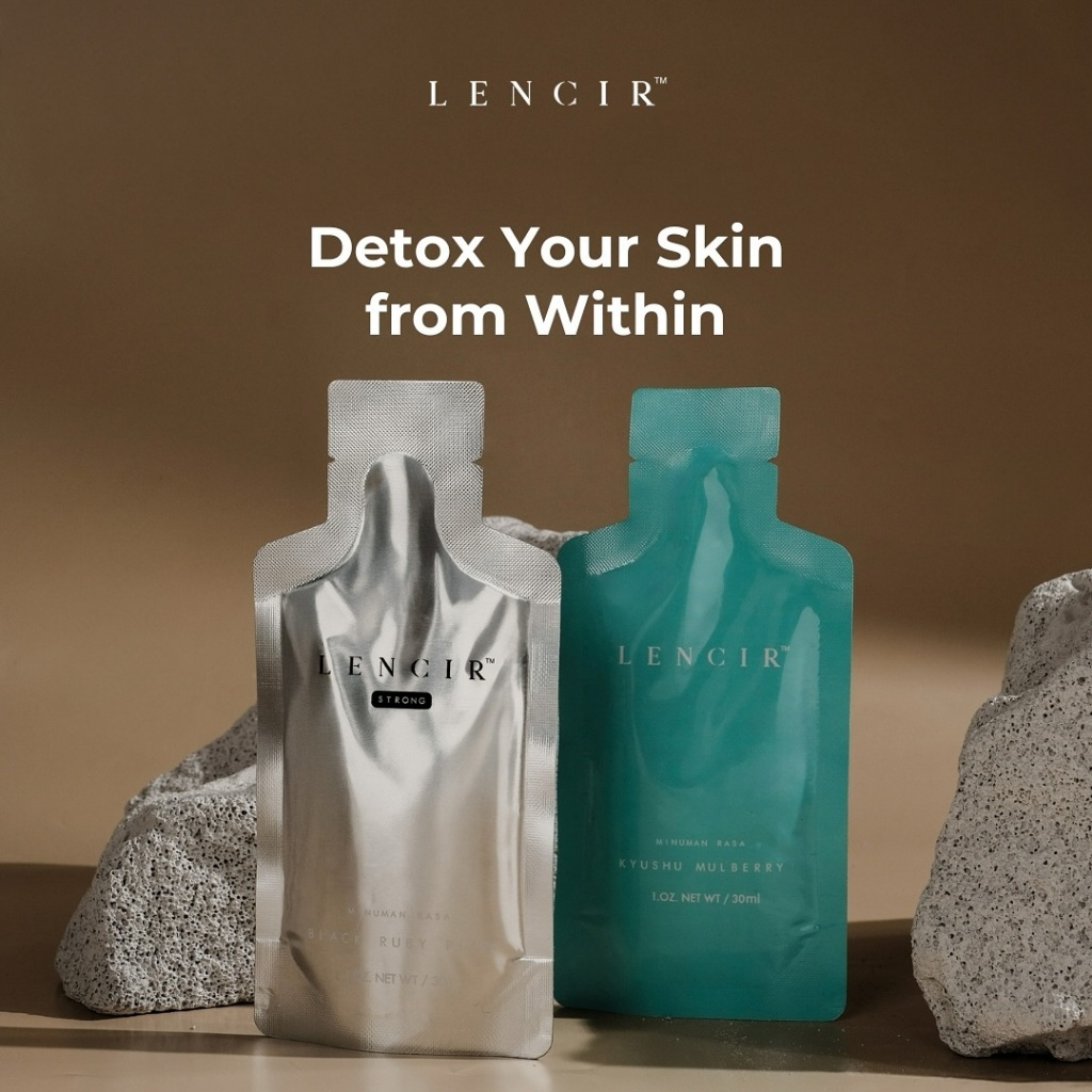 

(satuan) LENCIR Strong Silver/Original Blue - Minuman Serat, Detox & Prebiotik