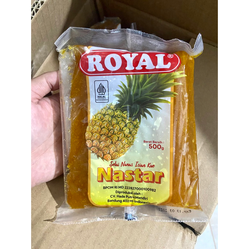 

1 KARTON Selai Nastar ROYAL 500gr x 20 pack