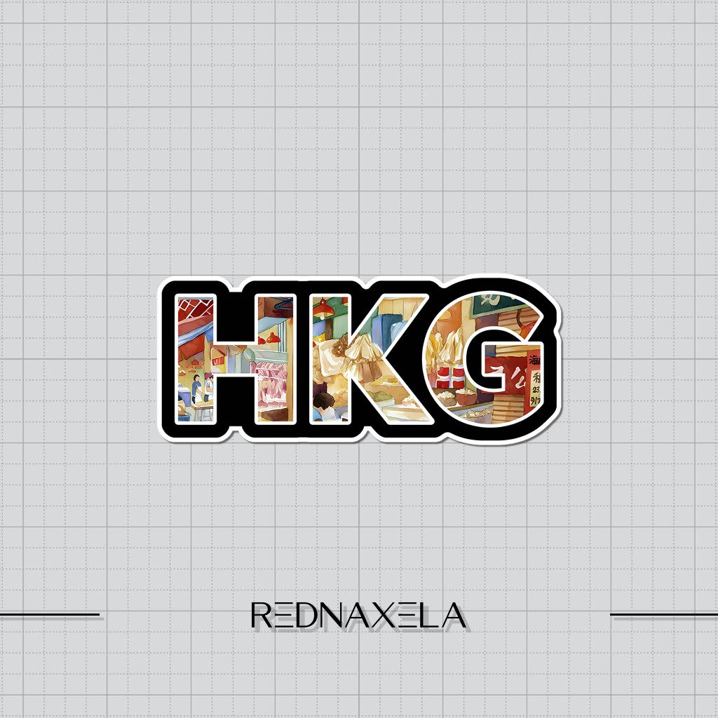 

Stiker Vinyl HKG Hongkong Stiker Koper Outdoor Stiker Laptop Waterproof Sticker