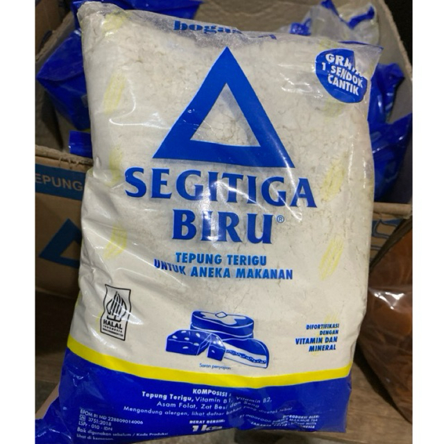 

Tepung Terigu Segitiga Biru 1 Kg