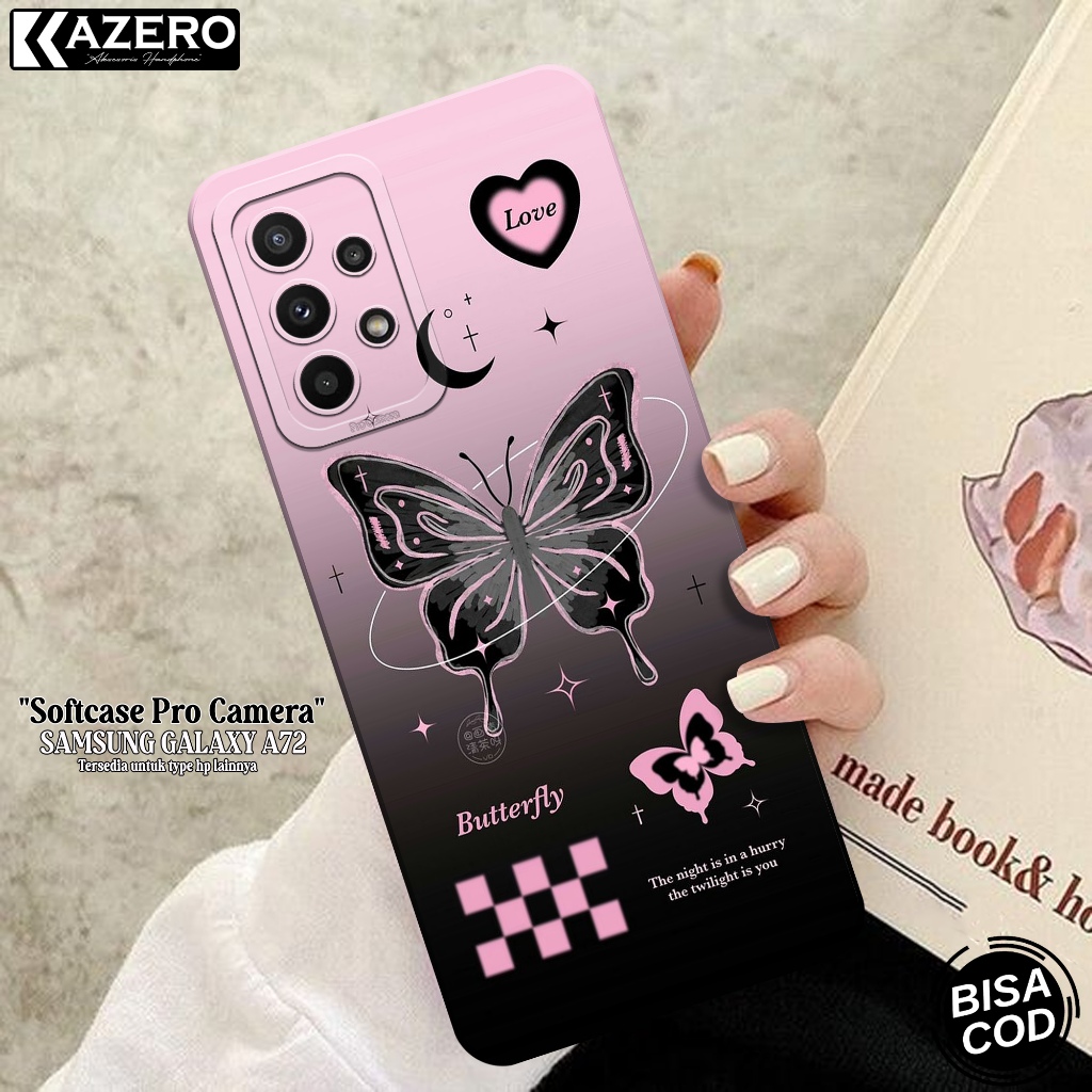 Kesing Samsung Galaxy A72 Fashion Case Aesthetic Softcase Samsung Galaxy A72 Silikon Pro Camera Casi