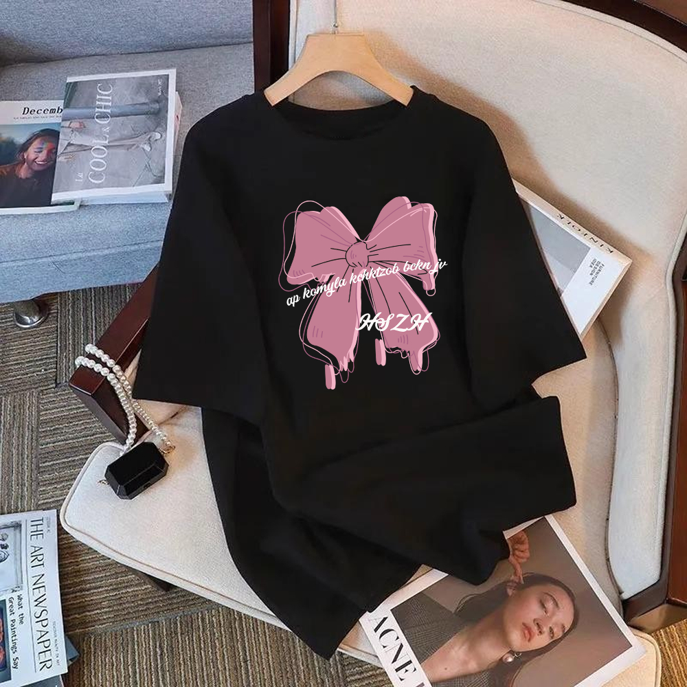 JESSICA KOREA PREMIUM EFFORTLESSLY BEAUTY Tshirt Lengan Pendek Kaos Oversize Atasan Wanita Terbaru K
