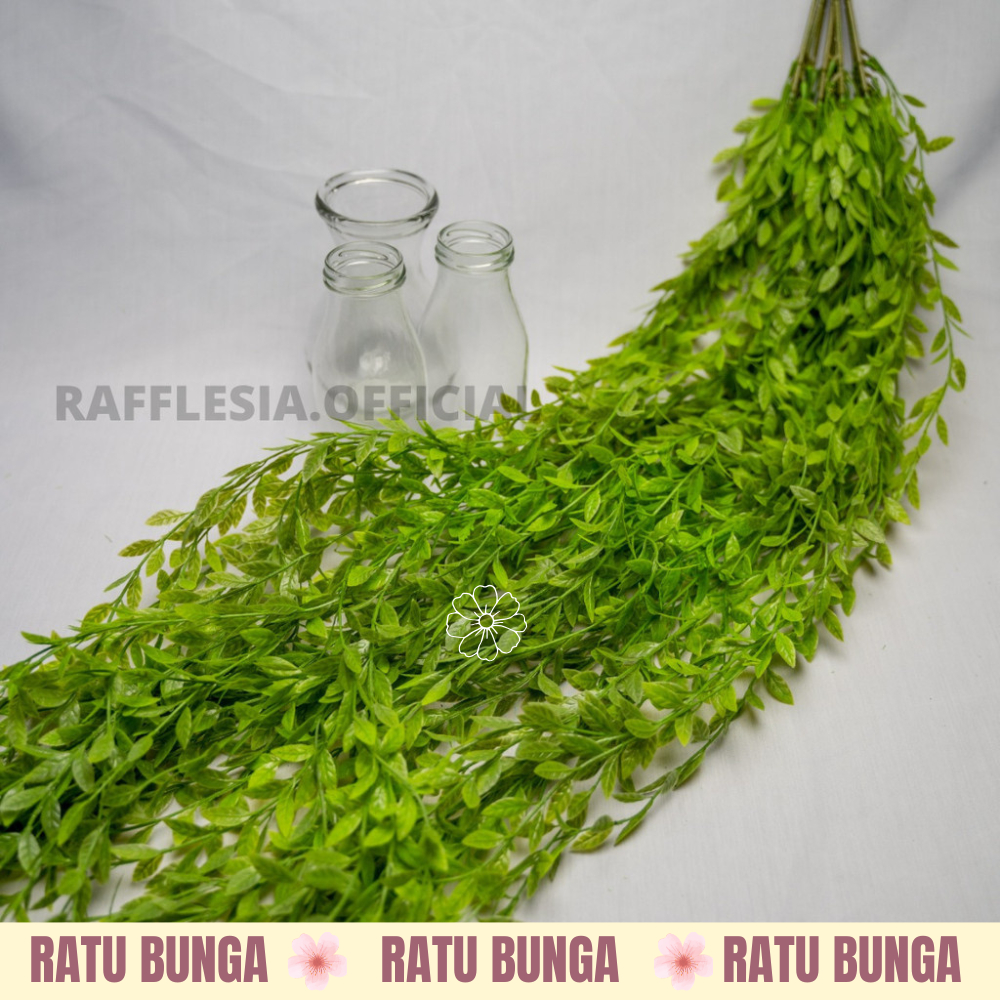 Bunga Daun Hoya Costa Hanging Leaf Bunga Plastik Bunga Palsu Dekorasi Artificial Rambat Urai Gantung