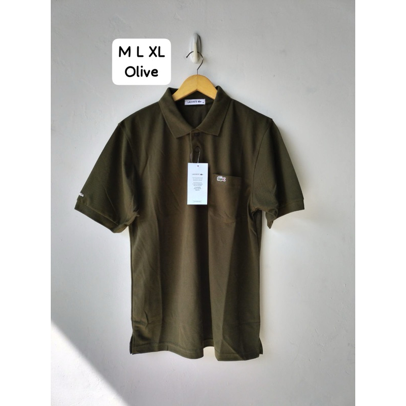 KAOS LACOSTE KERAH PRIA