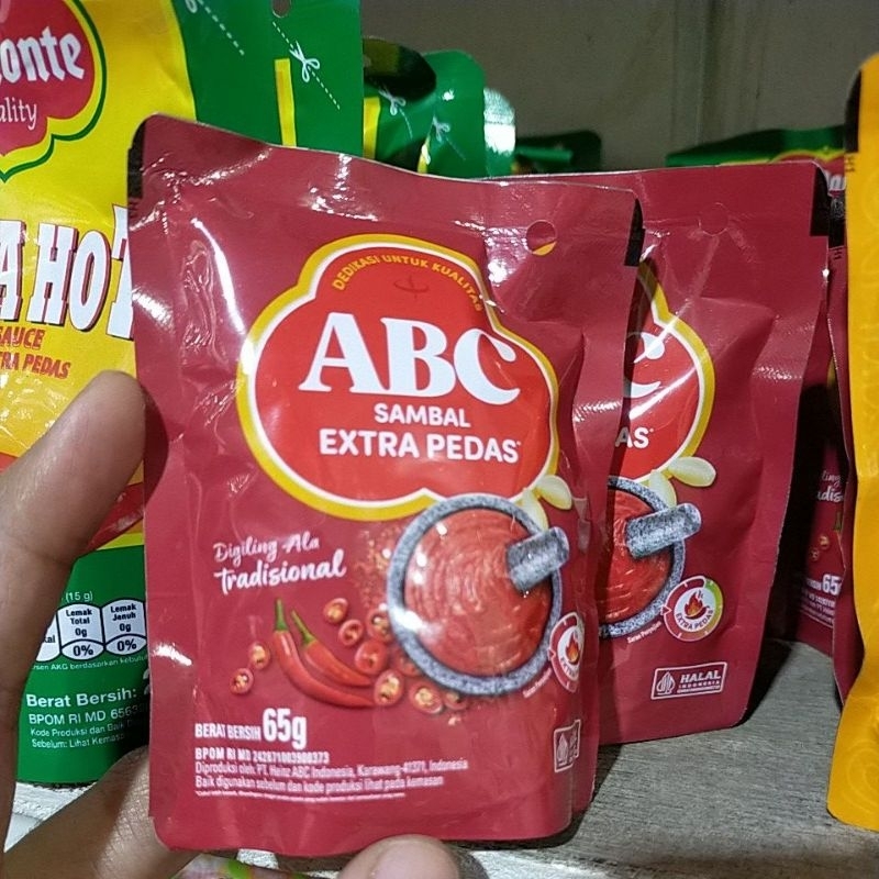 

ABC Saus Sambal Extra Pedas 65gram