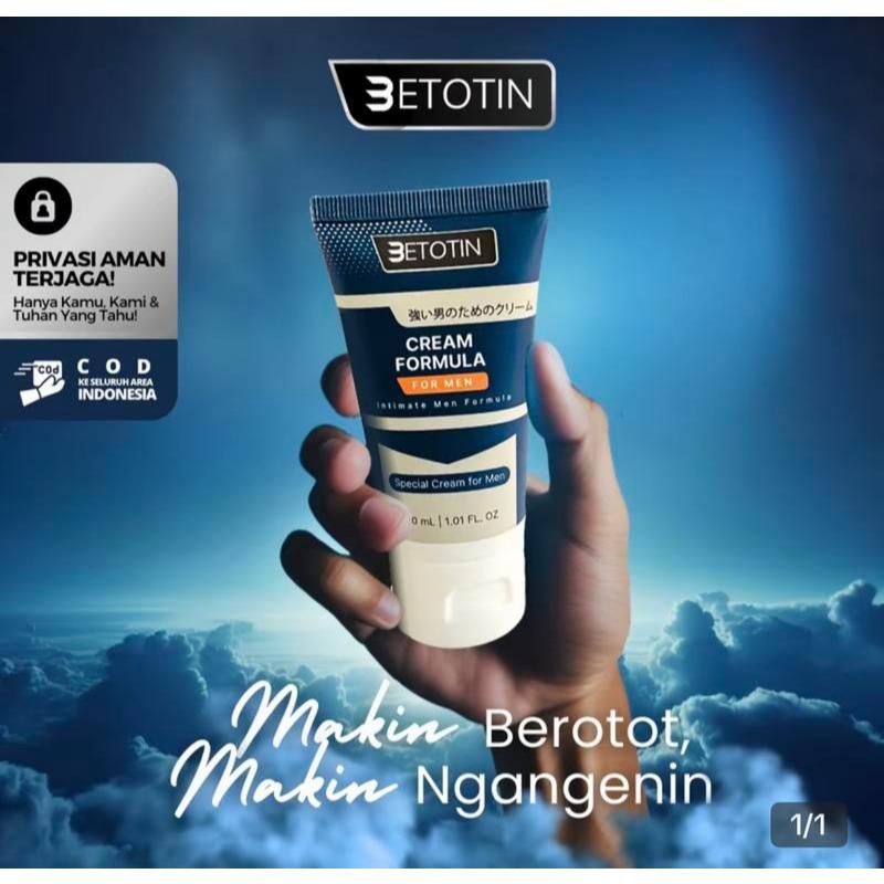 Obat Kuat Pria Krim Betotin Cream For Men Betotin