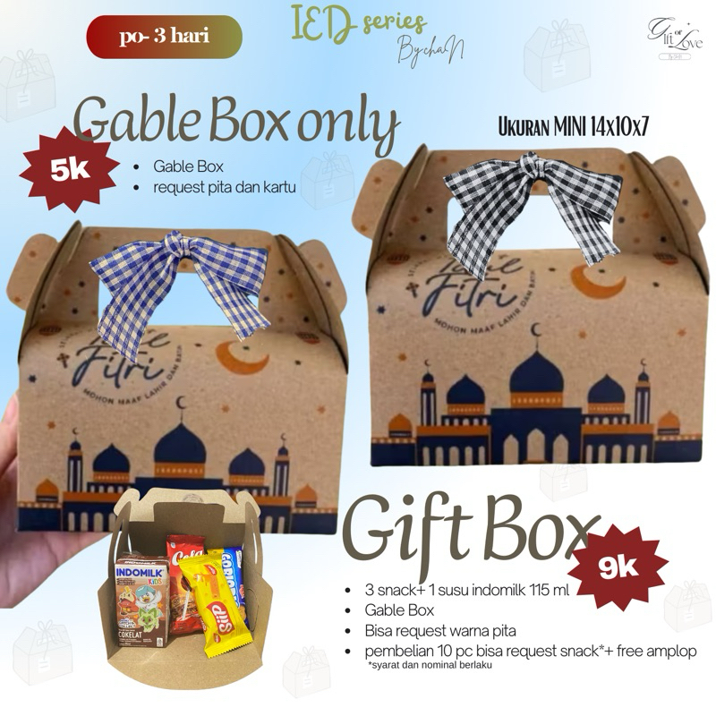 

Gable Box IED series only