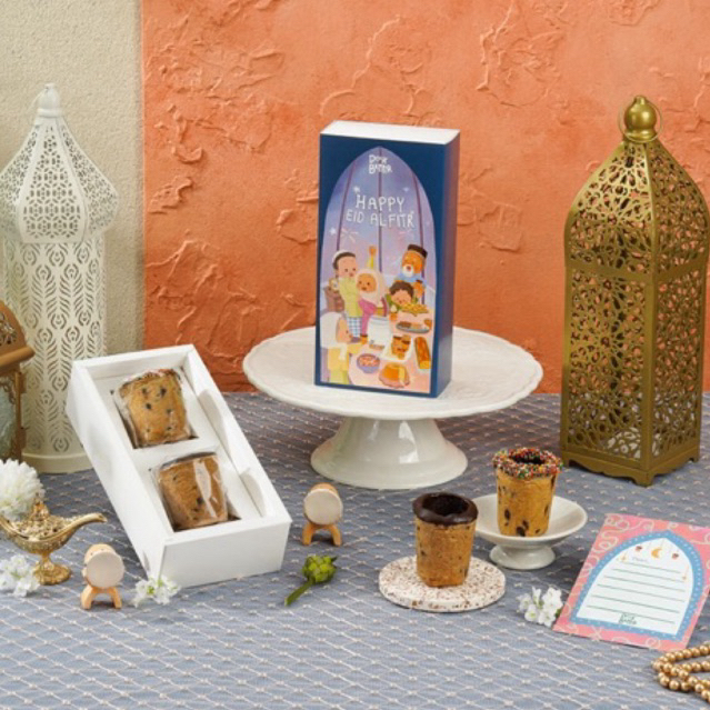 

READY STOCK Eid Hampers / Hampers Idul Fitri - Ramzan Package Personal Hampers (Box of 2 Cookie Shot)