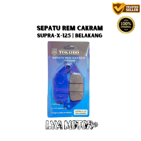 Sepatu Rem Cakram / Kampas Rem Cakram Motor Belakang Supra X 125, Satria FU 150 Belakang, Shogun SP