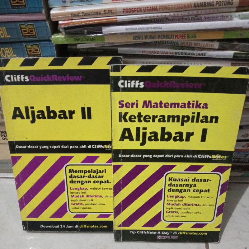 BUKU SERI KETERAMPILAN ALJABAR1&2 SEPAKET