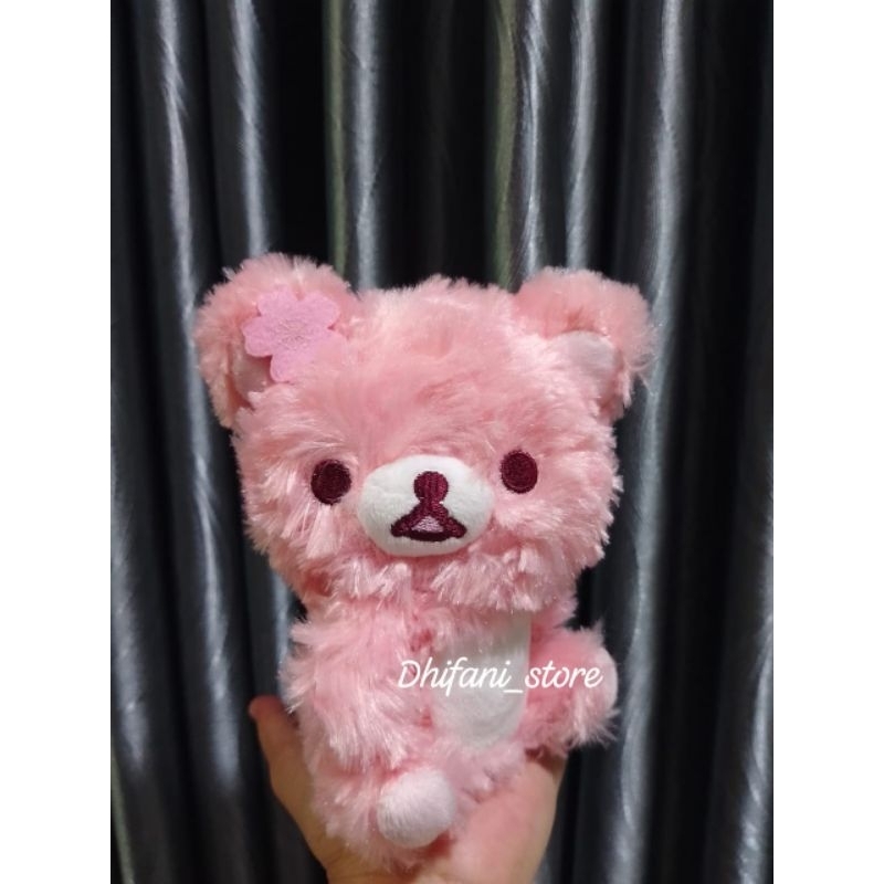 Boneka Rilakkuma Pink Sakura Original