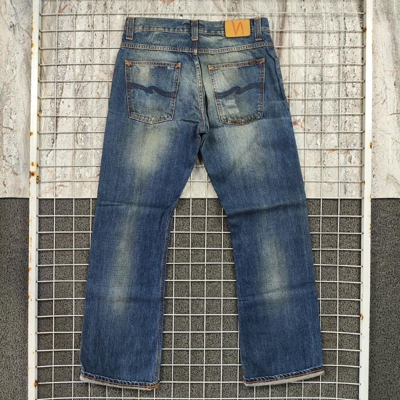 Celana Jeans Denim Selvedge NUDIE Second Bekas Preloved