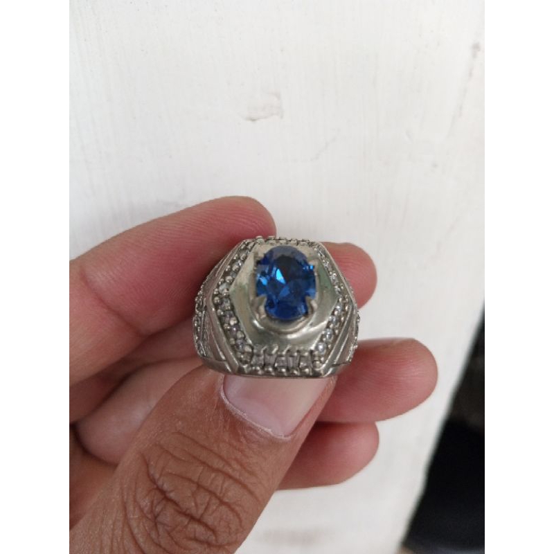 Batu natural blue safir